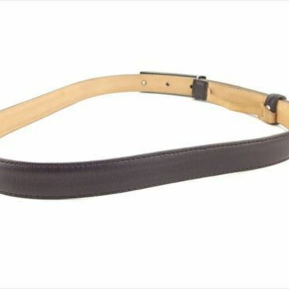 Giorgio Armani belt Brown leather Woman Authentic Used